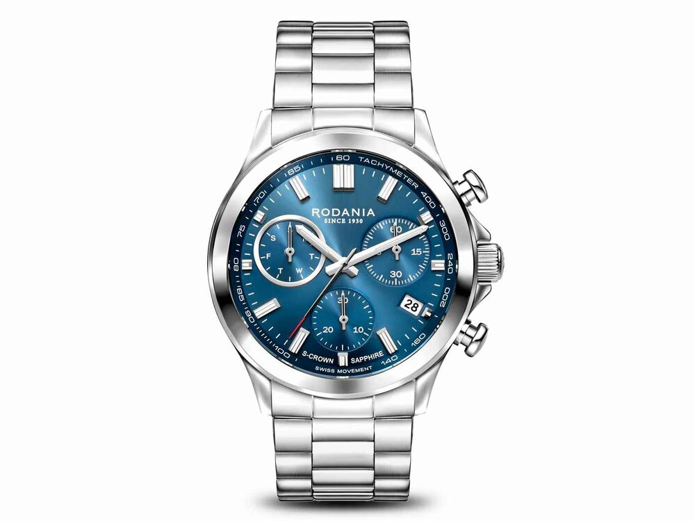 RODANIA SWISS MADE HEREN - Edelstaal massief | Rodania 1930 Swiss Made