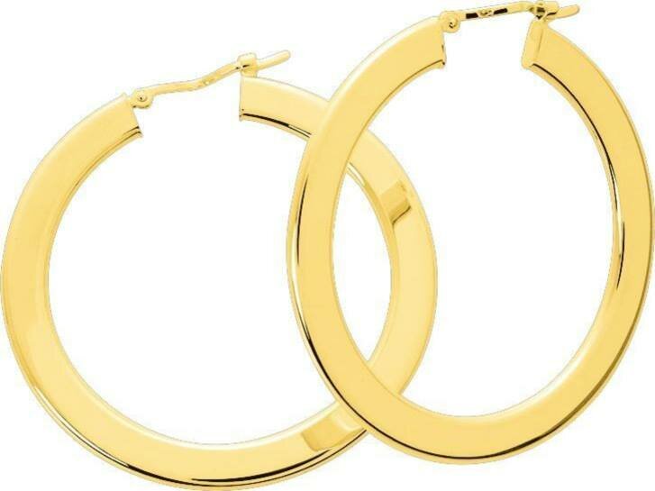 Oorbellen creolen - 18kt Geelgoud | COLLECTION VANSCHOENWINKEL