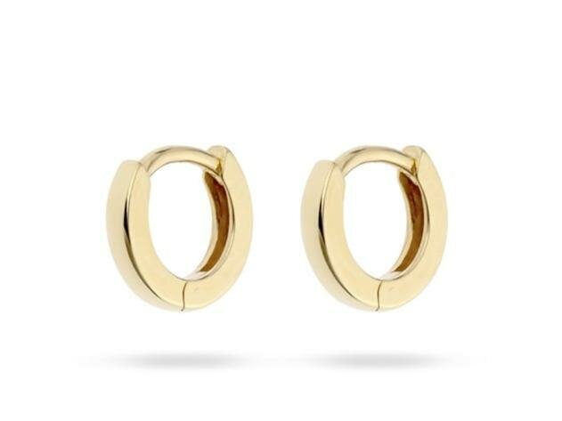 Oorbellen creolen - 18kt Geelgoud | Swing 18k Jewels