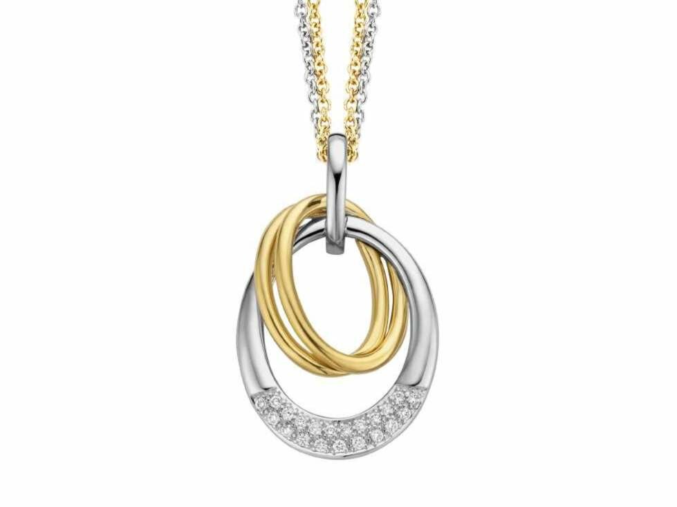 Hanger Briljant - 18kt Bicolor | COLLECTION VANSCHOENWINKEL