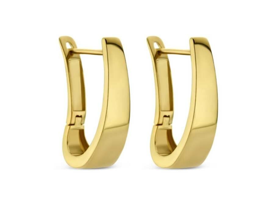 Oorbellen creolen - 18kt Geelgoud | Swing 18k Jewels