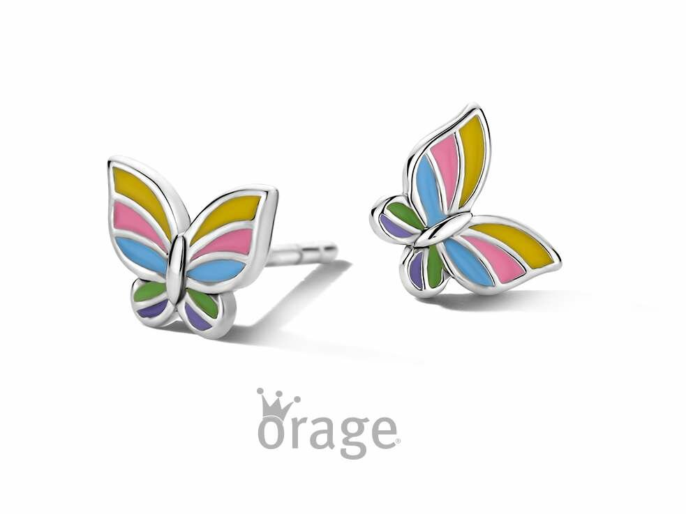 Oorbellen kinderfiguur - Orage Kids Silver | (Ag) Orage Zilver