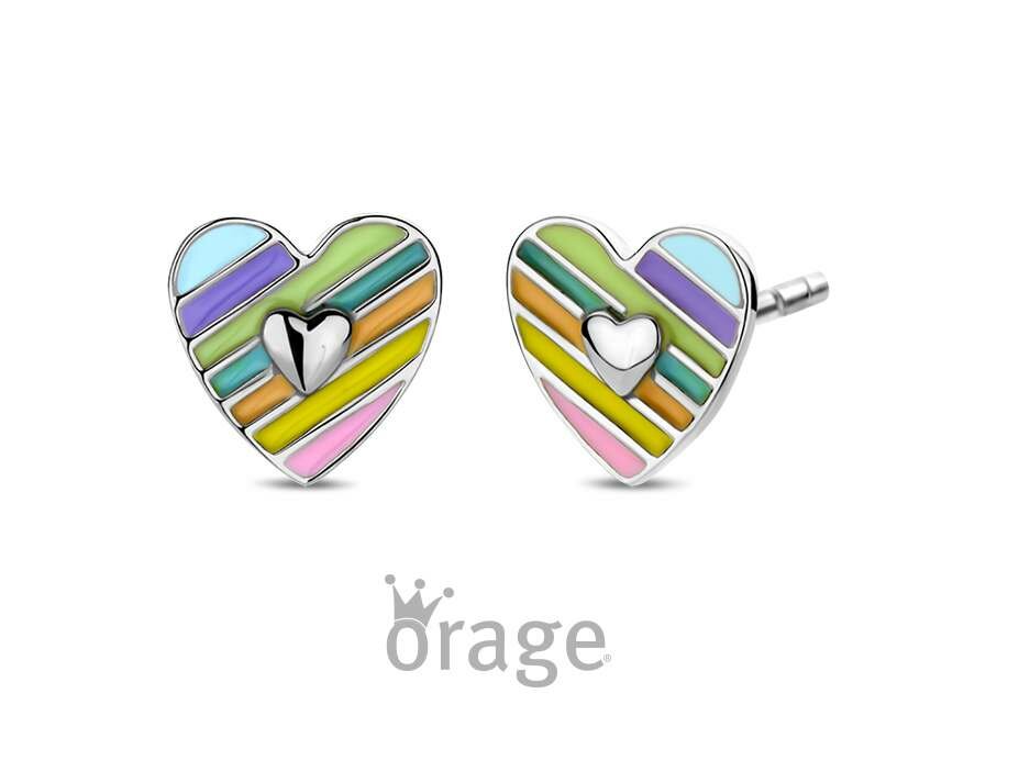 Oorbellen kinderfiguur - Orage Kids Silver | (Ag) Orage Zilver