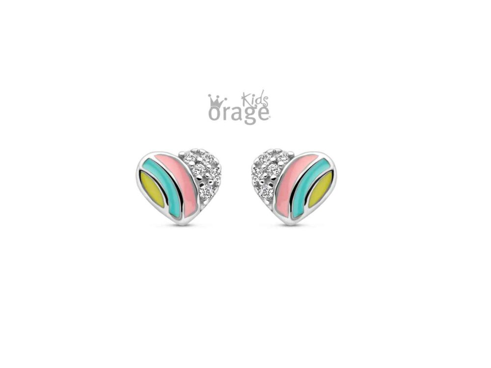 Oorbellen kinderfiguur - Orage Kids Silver | (Ag) Orage Zilver