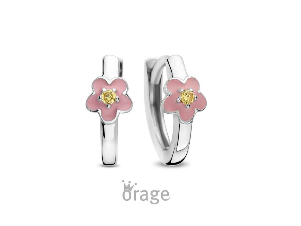 Oorbellen creolen - Orage Kids Silver | (Ag) Orage Zilver
