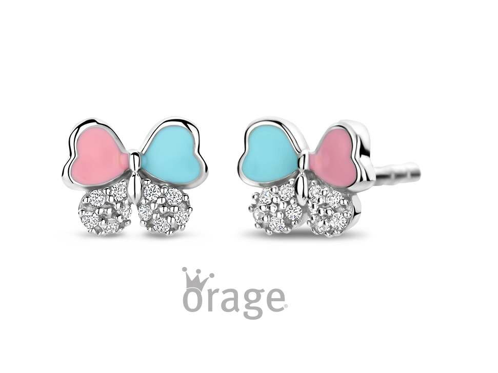 Oorbellen kinderfiguur - Orage Kids Silver | (Ag) Orage Zilver