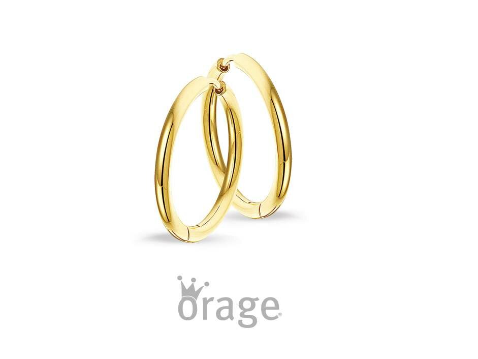 Oorbellen creolen - Orage STEEL Jewellery | (Ag) Orage Zilver
