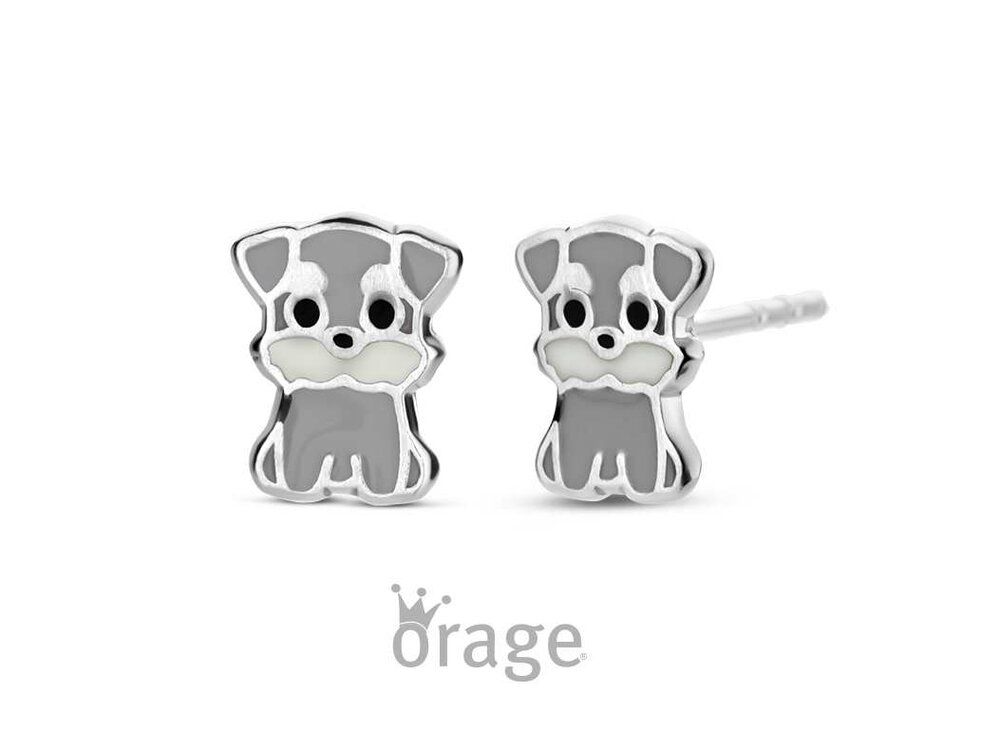 Oorbellen kinderfiguur - Orage Kids Silver | (Ag) Orage Zilver