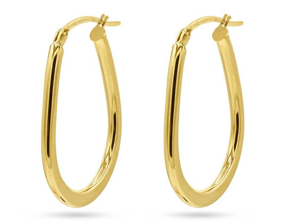 Oorbellen creolen - 18kt Geelgoud | COLLECTION VANSCHOENWINKEL