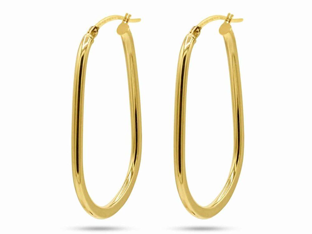 Oorbellen creolen - 18kt Geelgoud | COLLECTION VANSCHOENWINKEL