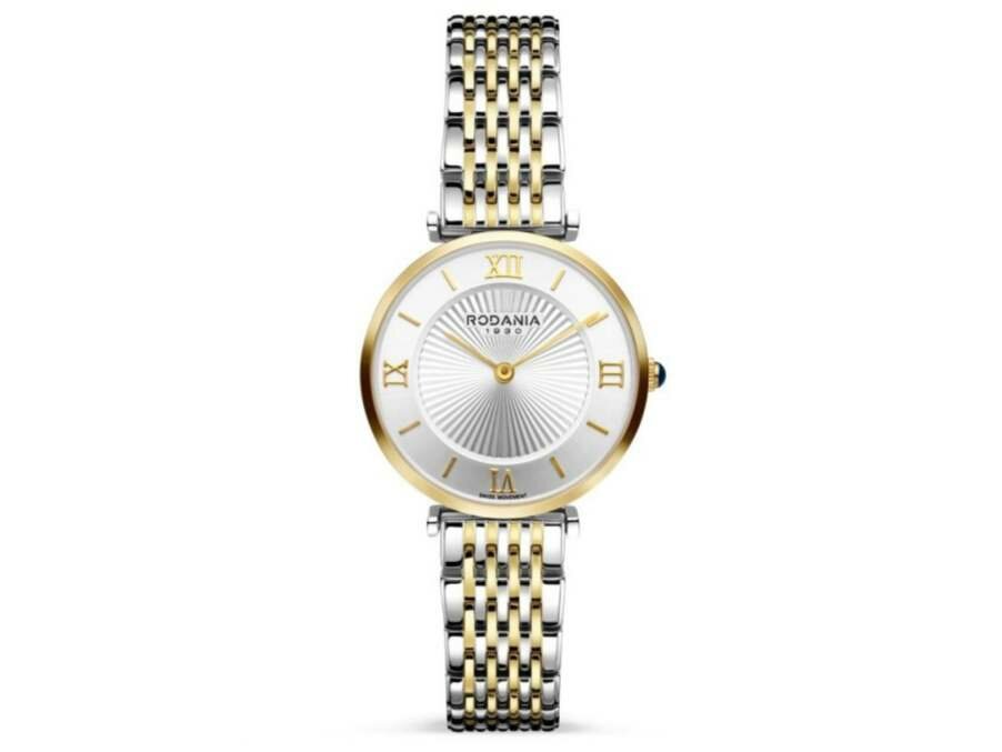 RODANIA SWISS MADE DAMES - Bicolor Staal-Plaqué / PVD | Rodania 1930 Swiss Made