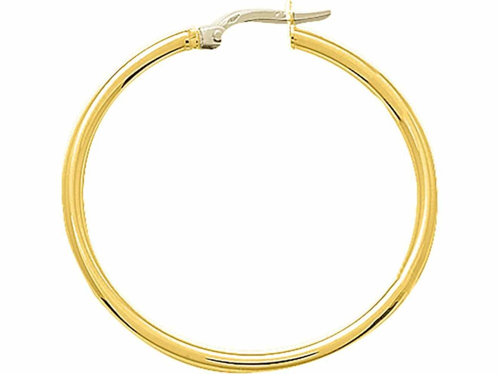 Oorbellen creolen - 18kt Geelgoud | COLLECTION VANSCHOENWINKEL