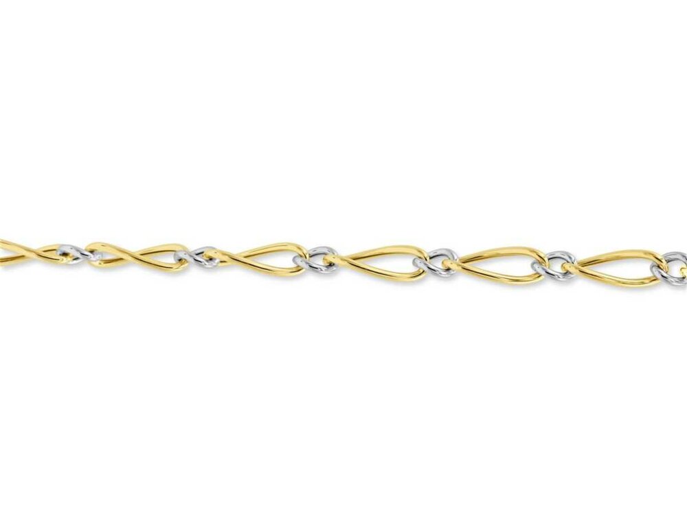 Armband Bicolor goud - 18kt Bicolor | FEMME ADOREE 18K