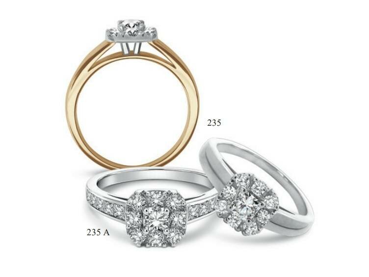 RING FLANDERS BRILJANT - 18kt Bicolor | The flanders collection