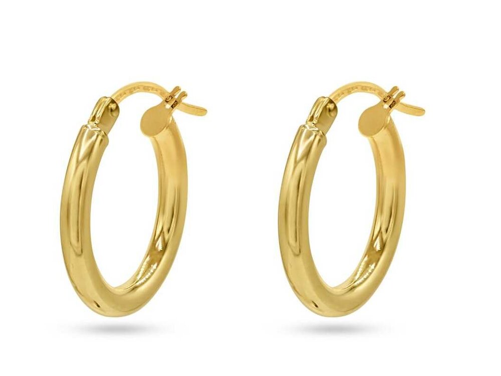 Oorbellen creolen - 18kt Geelgoud | COLLECTION VANSCHOENWINKEL