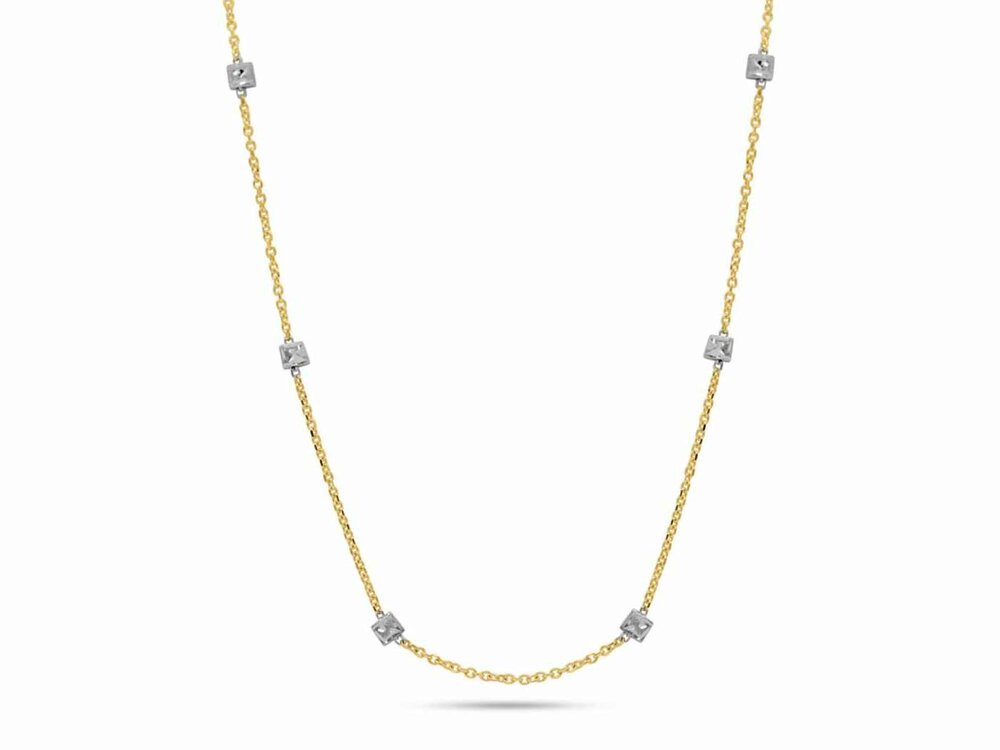 Collier-Halsketting - 18kt Geelgoud | COLLECTION VANSCHOENWINKEL