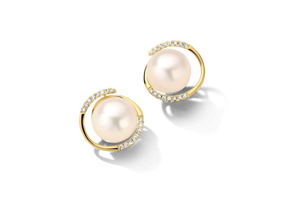 OORBELLEN BIRLJ + PAREL - 18kt Geelgoud | COLLECTION VANSCHOENWINKEL
