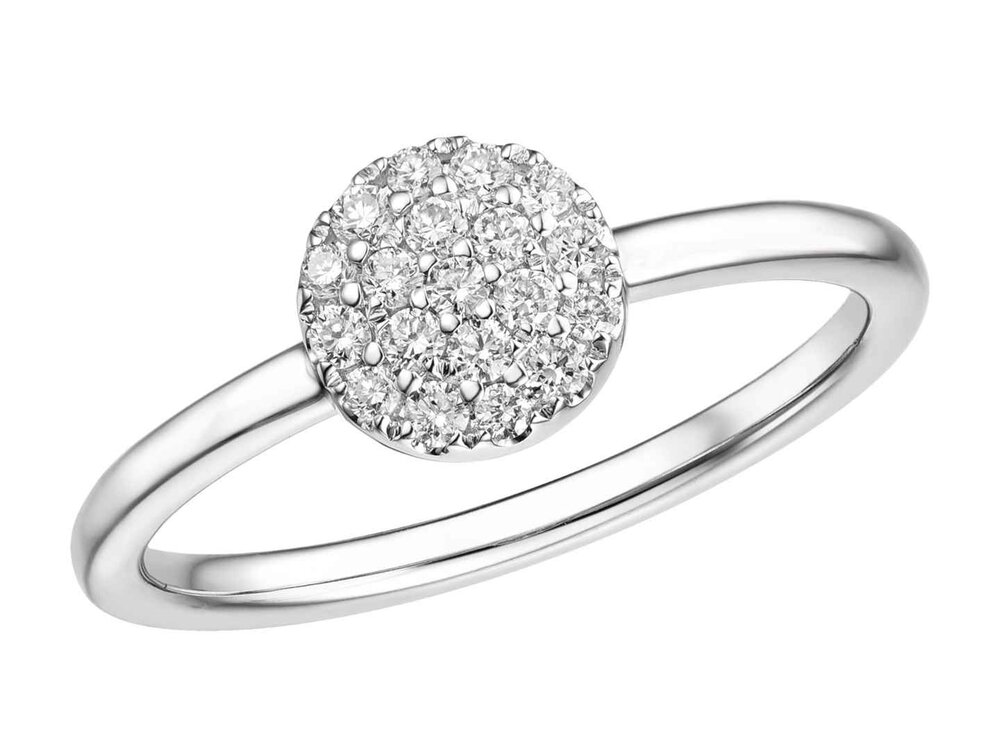 Ring Solitaire briljant - 18kt Bicolor | COLLECTION VANSCHOENWINKEL