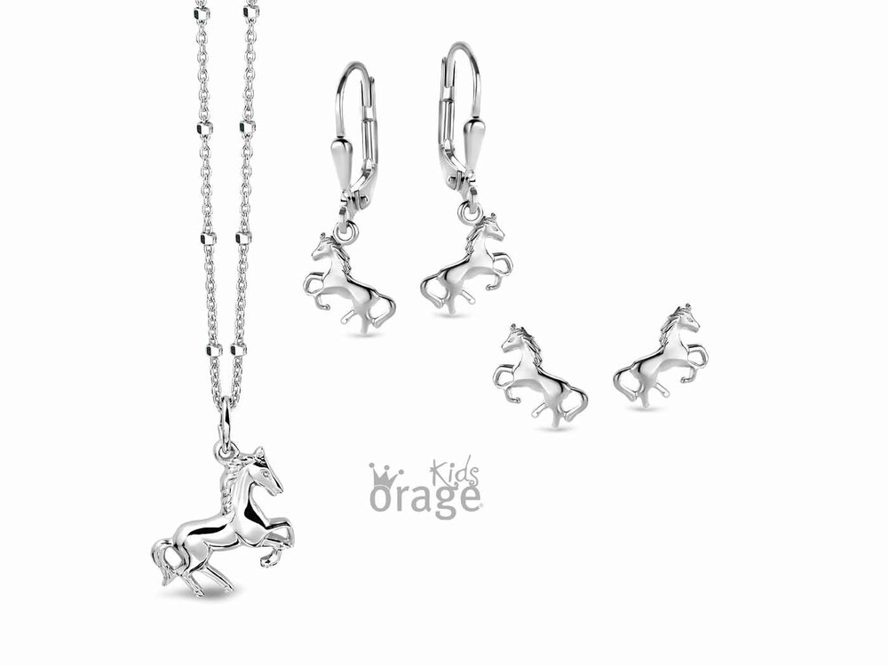 Hanger met Ketting - Orage Kids Silver | (Ag) Orage Zilver