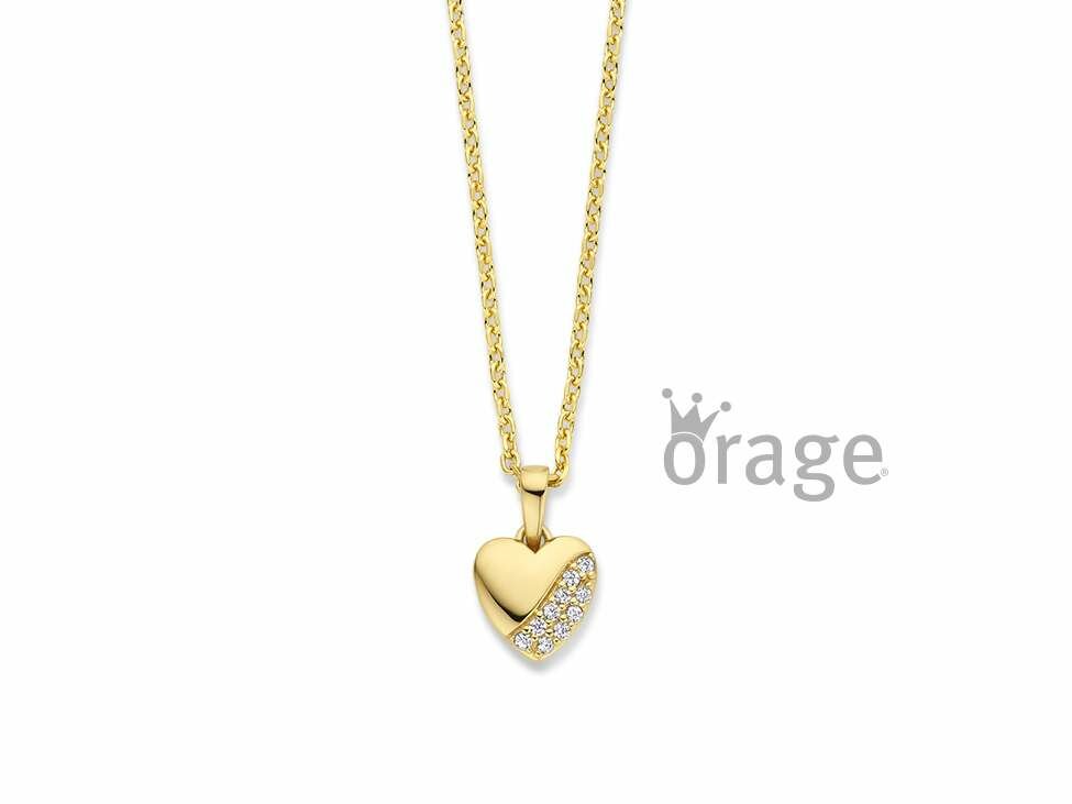 Hanger met Ketting - Orage Juwelen | (Ag) Orage Zilver