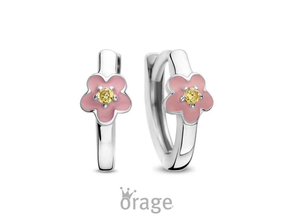 Oorbellen creolen - Orage Kids Silver | (Ag) Orage Zilver