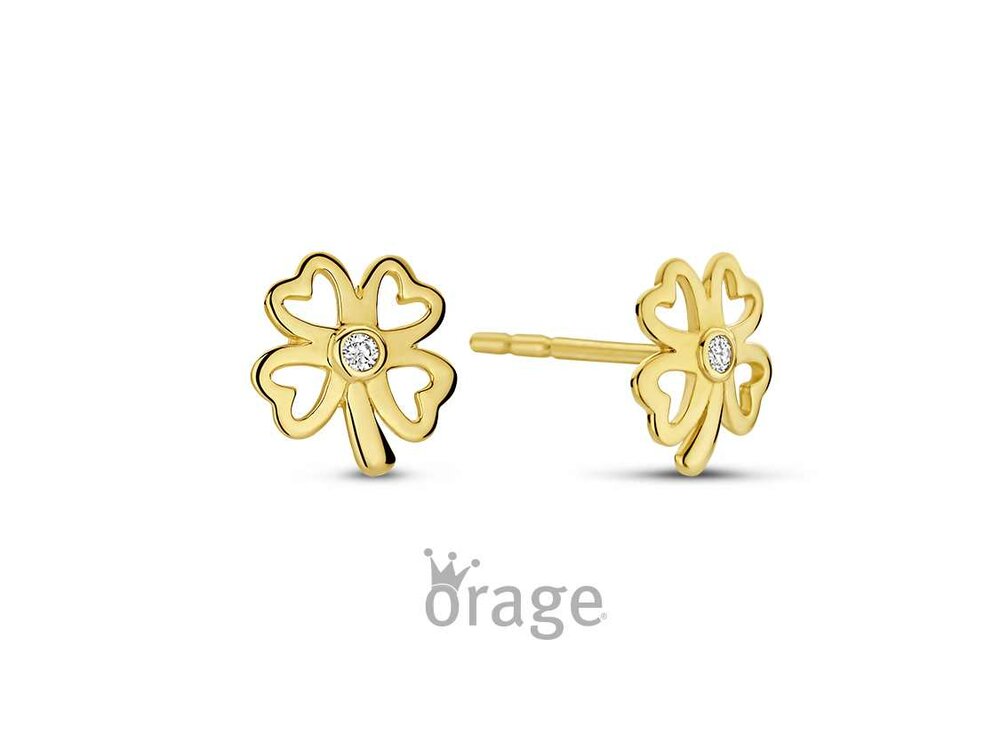 Oorbellen - 9kt Geelgoud