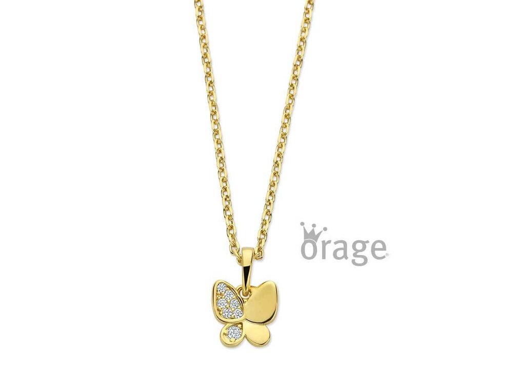 Hanger met Ketting - Orage Juwelen | (Ag) Orage Zilver