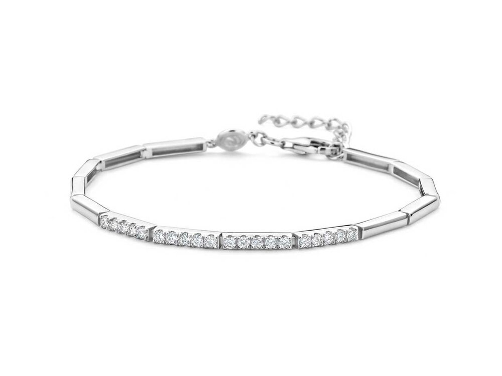 ARMBAND ZIRCONIA - Naiomy (AG) Zilver