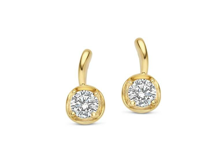 Oorbellen zirconia - Naiomy (AG) Zilver