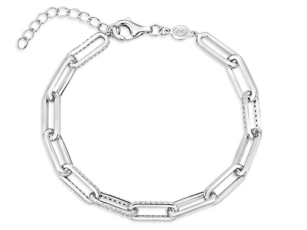 ARMBAND ZIRCONIA - Naiomy (AG) Zilver