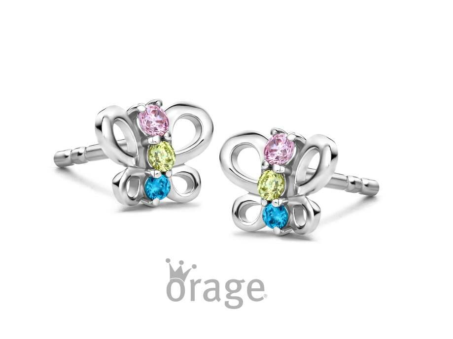Oorbellen kinderfiguur - Orage Kids Silver | (Ag) Orage Zilver