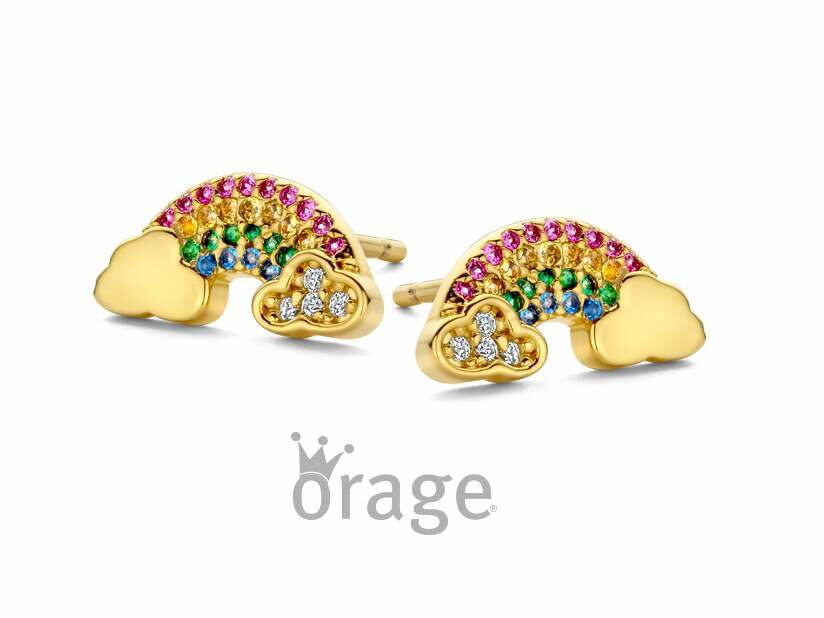 Oorbellen kinderfiguur - Orage Kids Silver | (Ag) Orage Zilver