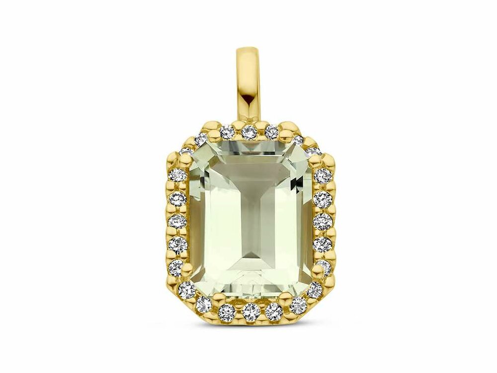Hanger Briljant - 18kt Geelgoud | COLLECTION VANSCHOENWINKEL