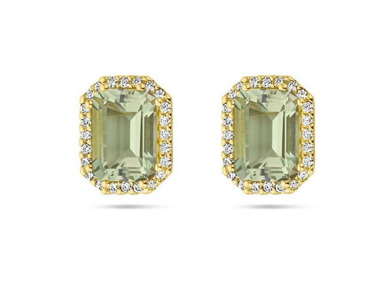 Oorbellen briljant - 18kt Geelgoud | COLLECTION VANSCHOENWINKEL