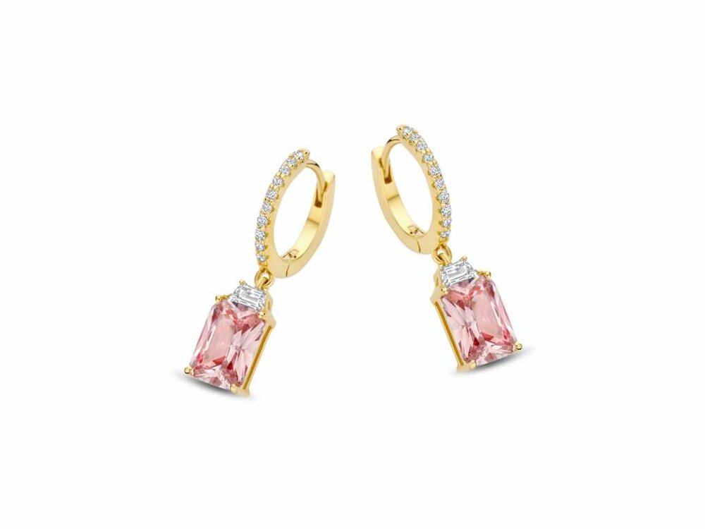 OORBEL AFHANGER ZIRCONIA - Naiomy (AG) Zilver