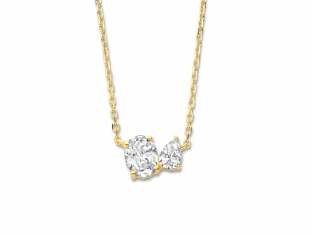 KETTING MET HANGER - Naiomy (AG) Zilver