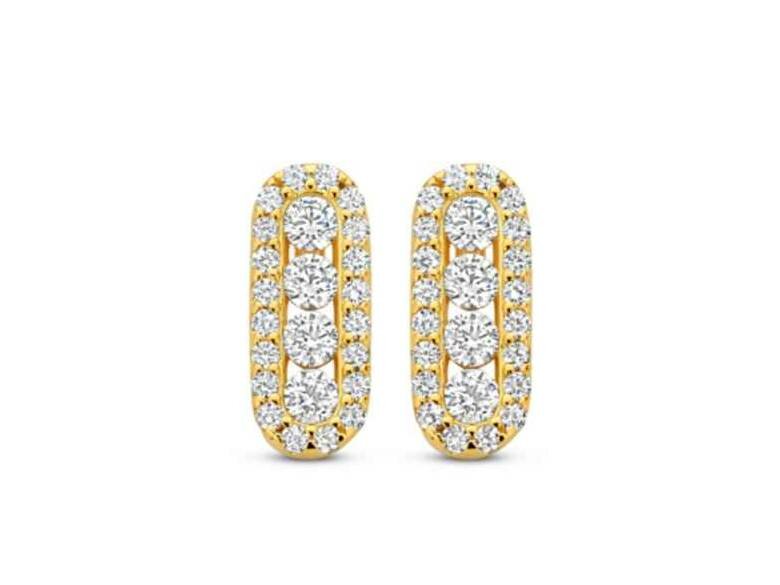 Oorbellen zirconia - Naiomy (AG) Zilver