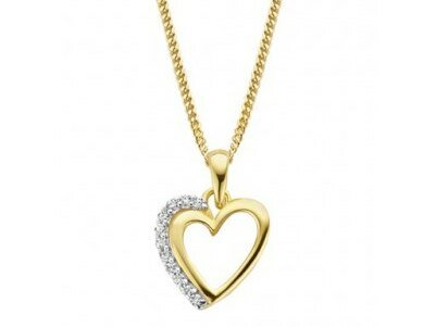 Hanger Hartje - 18kt Geelgoud | COLLECTION VANSCHOENWINKEL