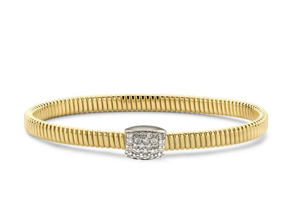 RIGIDE ARMBAND - 18kt Bicolor | COLLECTION VANSCHOENWINKEL