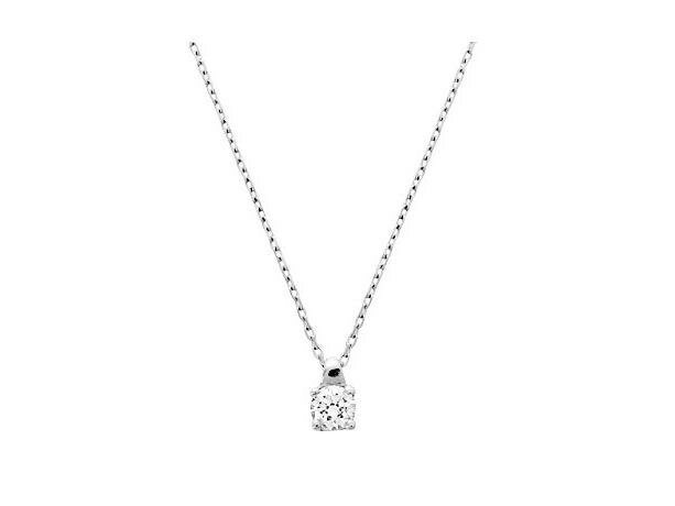KETTING MET HANGER - 18kt Witgoud | COLLECTION VANSCHOENWINKEL
