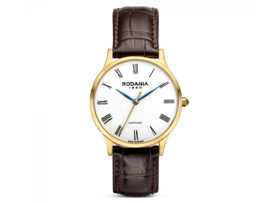RODANIA SWISS MADE DAMES - Edelstaal+Leer | Rodania 1930 Swiss Made