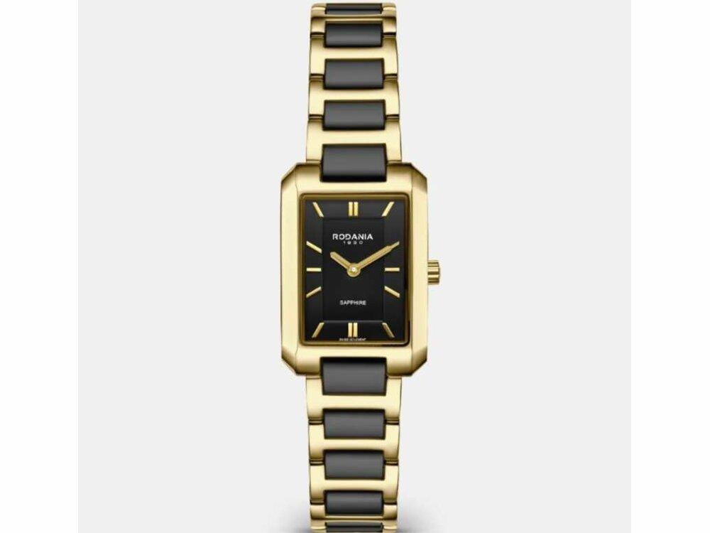 RODANIA SWISS MADE DAMES - CERAMICA STAAL/PVD-BICO | Rodania 1930 Swiss Made