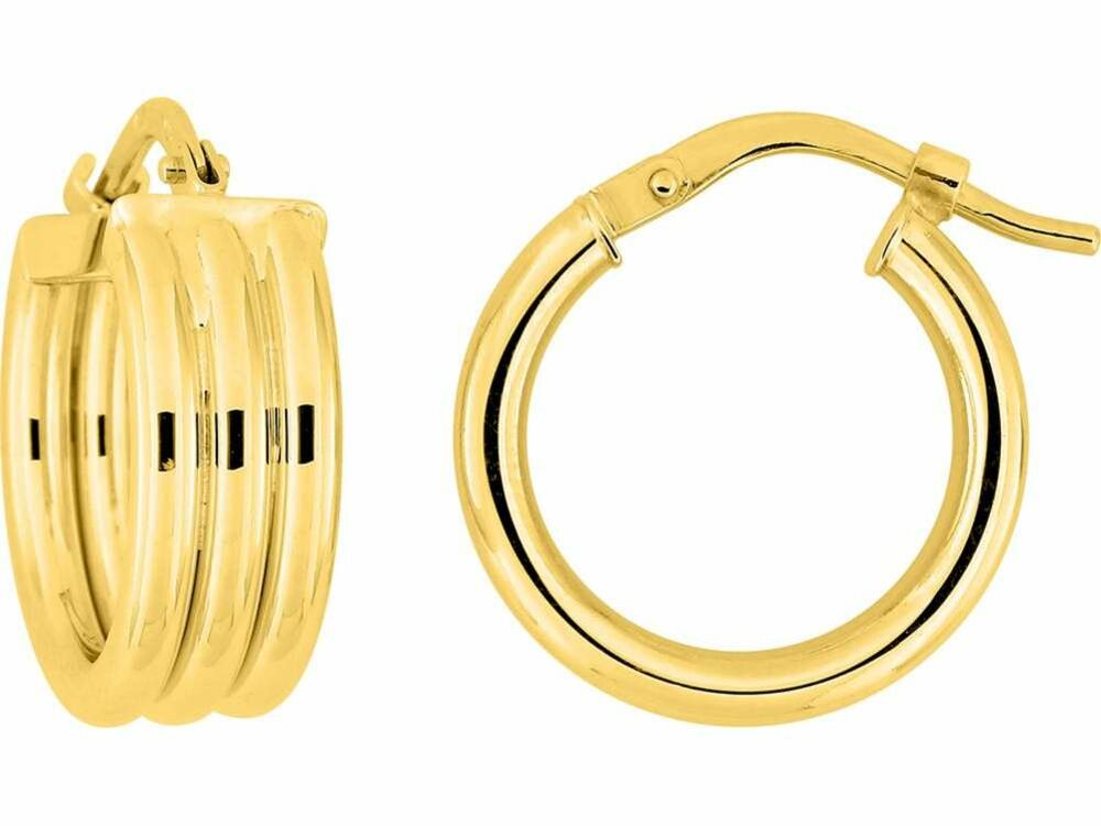 Oorbellen creolen - 18kt Geelgoud | COLLECTION VANSCHOENWINKEL