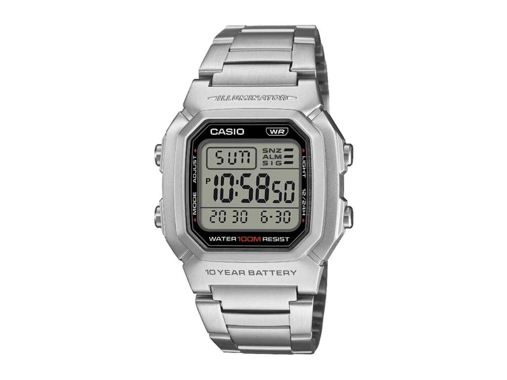 CASIO Collection Men - Metal Stainless steel back