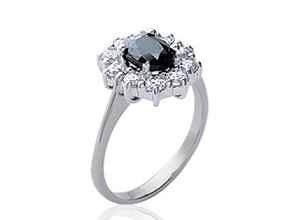 RING ZIRCONIA - SILVER BIJOUX CN  | (AG) Zilver Collection VS