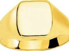 CHEVALIÈRE - ZEGELRING - 18kt Geelgoud | MACEL ROBBEZ MASSON