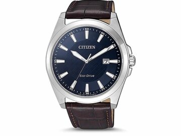 Citizen Eco-Drive Heren - Edelstaal+Leer | CITIZEN WATCH