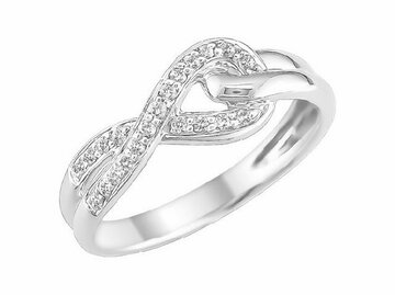 Ring briljant - 18kt Witgoud | J & A Collection 1970