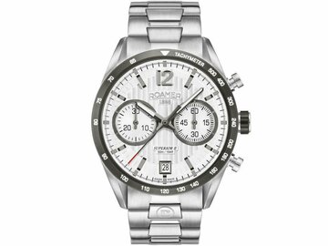 ROAMER WATCHES MEN - CHRONO QUARTZ METAL BRACEL