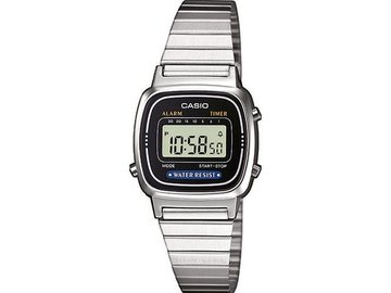 CASIO DAMES - Metal Stainless steel back